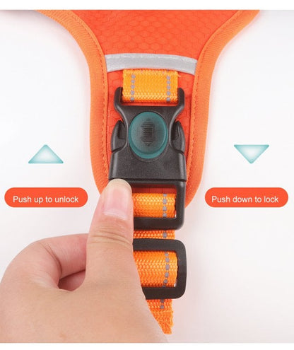 No Pull Reflective Dog Harness